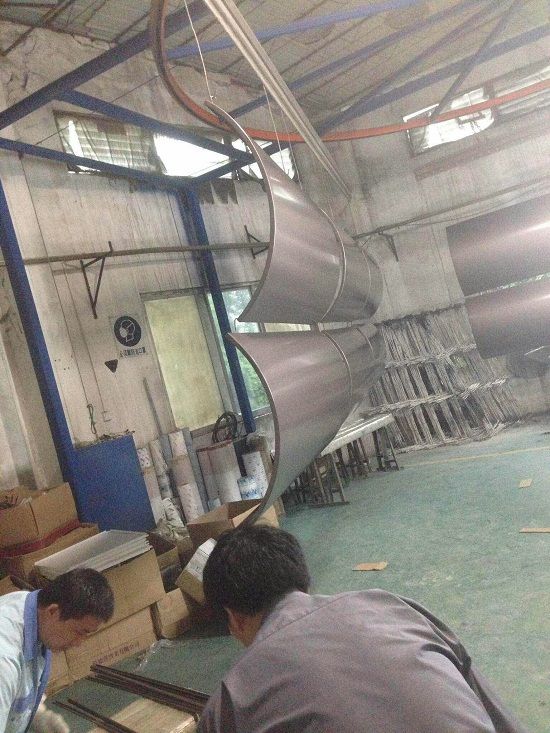 弧型外墙铝单板